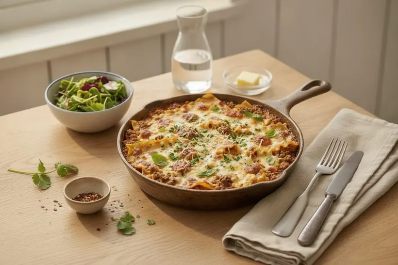 Skillet Lasagna