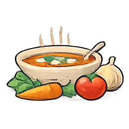Blended vegetable soup representing how electric blenders changed home cooking