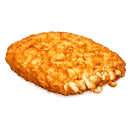 Golden crispy hash brown