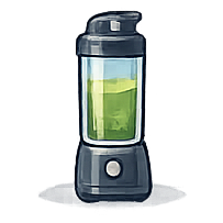 Small rechargeable portable blender